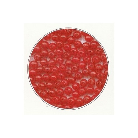 Perles rouges 3 mm