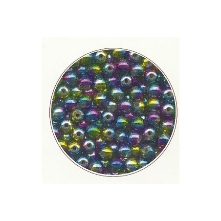 Perles Arc-en-ciel 3 mm